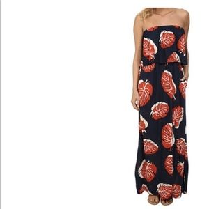 Lucky Brand Banana Leaf Dress size Large